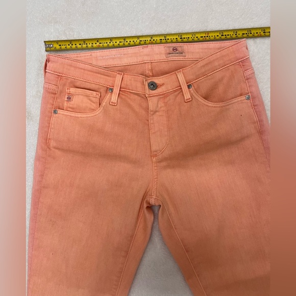 AG Adriano Goldschmied Legging Ankle Skinny Jean in Sulfur Arbor Rose Size 27R - Picture 13 of 14